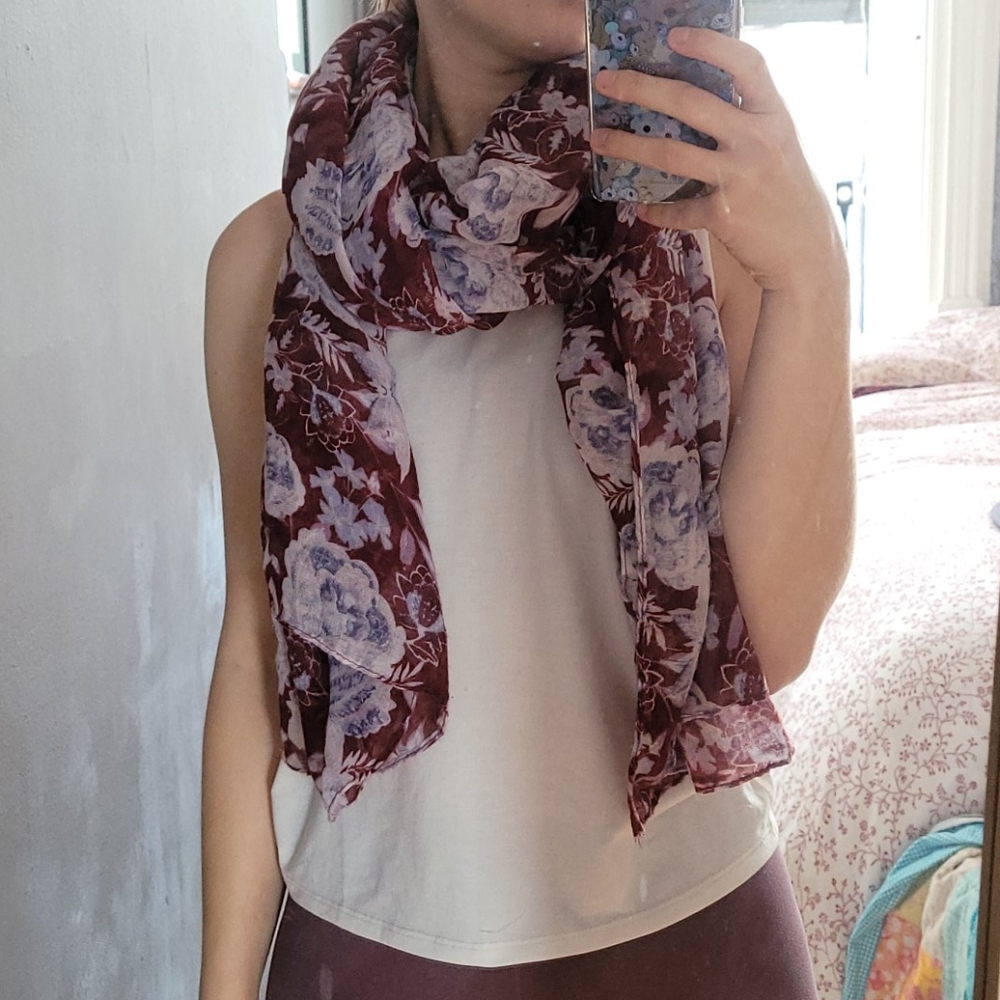 Floral Scarf